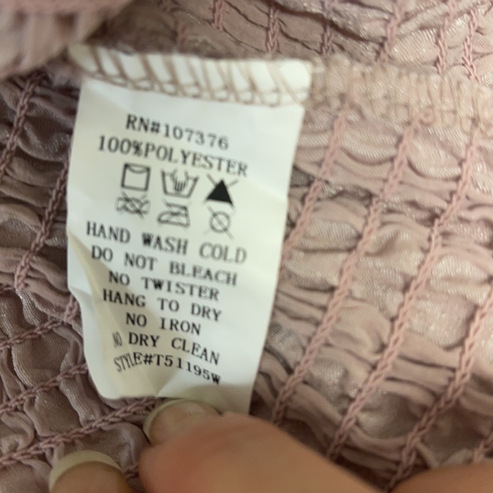 NWT Available Cute, Little Pink Top Sizes S, M - Picture 6 of 7